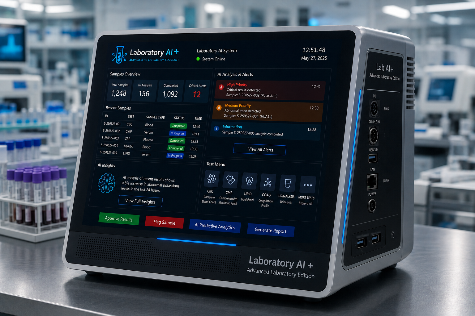 Laboratory AI+ Advanced Laboratory Edition
