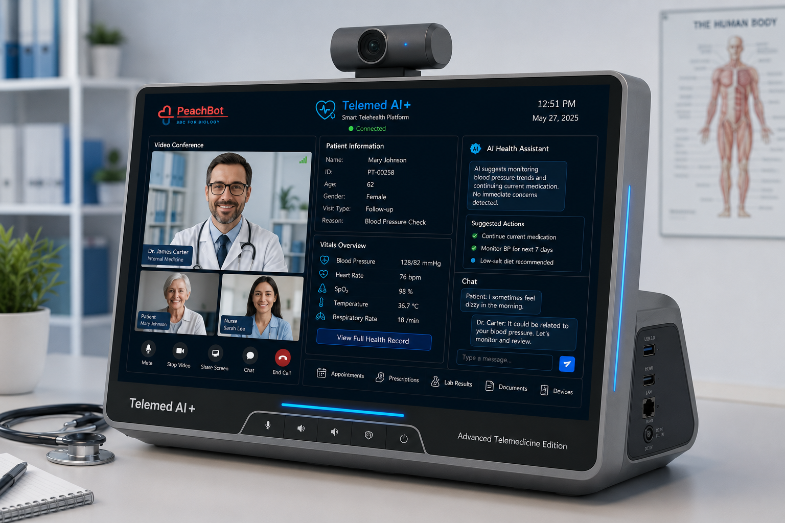 Telemed AI+ Remote Consultation Edition